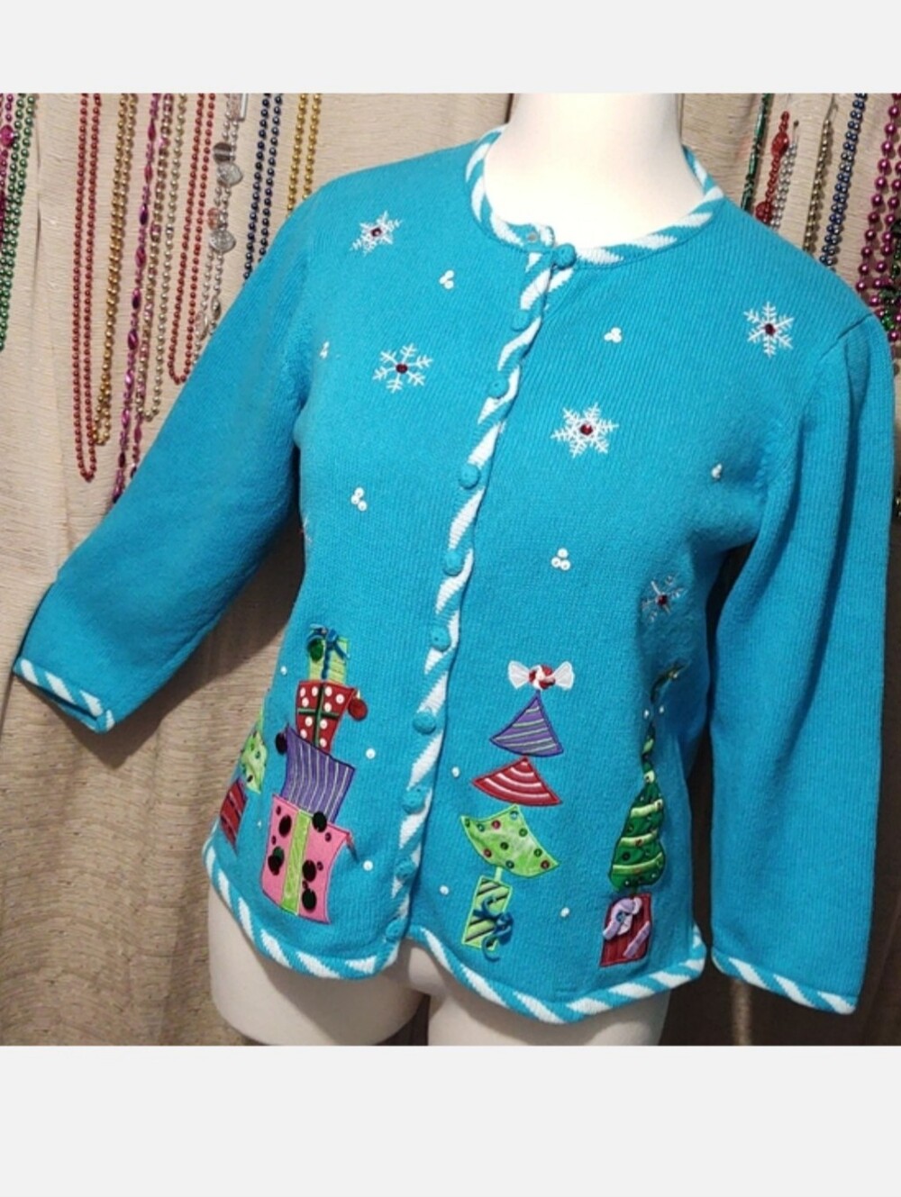 Tiara International Christmas Collection Sweater Size 26/28